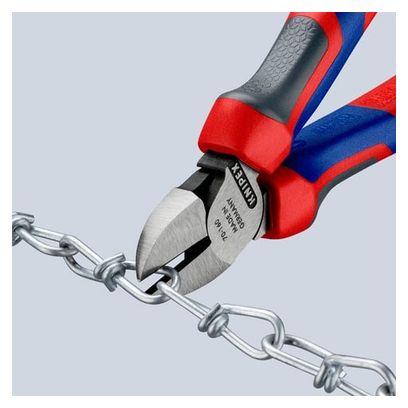 Knipex Zijsnijtang 160mm Rood / Blauw