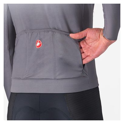 Castelli UPF Heren Trui met lange mouwen Grijs