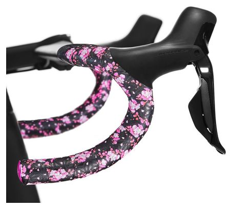 Ruban de Cintre Supacaz Super Sticky Kush Limited Rose Sakura avec Bouchons 