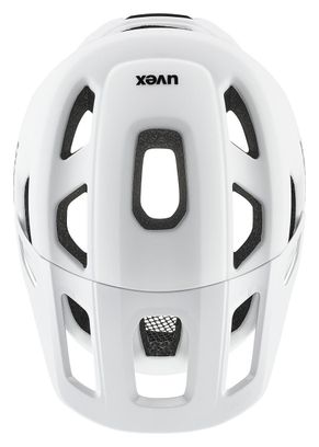 Uvex React Jr Children's MTB Helmet White