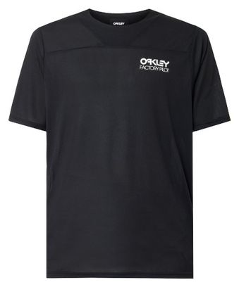 Oakley Cascade Trail Short Sleeve Jersey Black