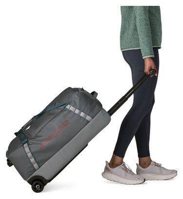 Bolsa con ruedas Patagonia Black Hole Wheeled Duffel 70L Gris