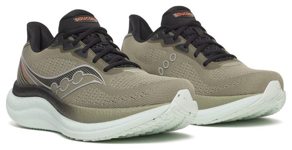 Chaussures Running Saucony Triumph 23 Kaki Homme