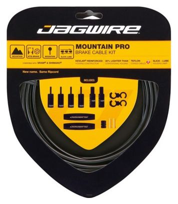 Jagwire Mountain Pro Link Bremssatz Schwarz