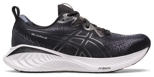 Asics Gel Cumulus 25 Black White Women's Running Shoes