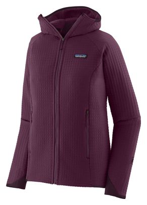 Veste Polaire Femme Patagonia R2 TechFace Hoody Violet