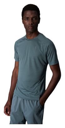 Champion Quick-Dry Reflective Blue Short Sleeve Jersey