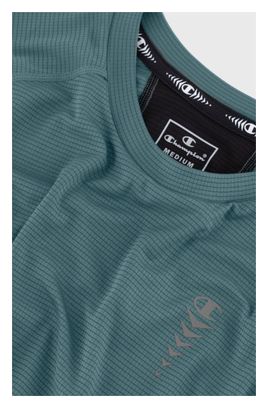 Champion Quick-Dry Reflective Kurzarmtrikot Blau