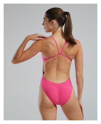 Tyr Durafast Elite Cutoutfit Badpak Lapped Pink Dames