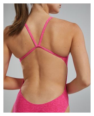Tyr Durafast Elite Cutoutfit Badpak Lapped Pink Dames