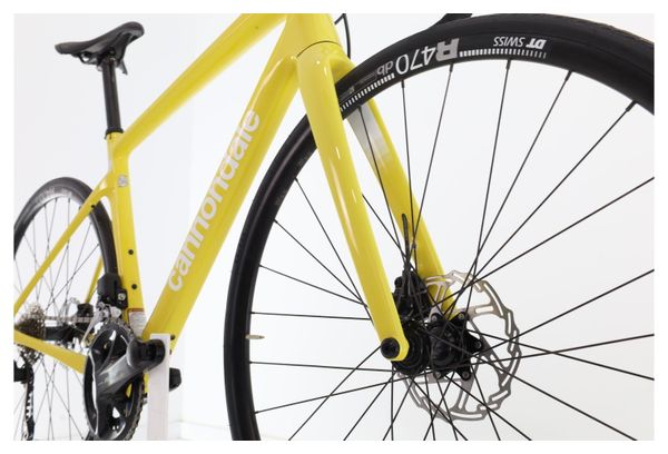 Produit reconditionné · Cannondale Synapse 2 Carbone Di2 12V · Jaune / Vélo de route / Cannondale | Très bon état