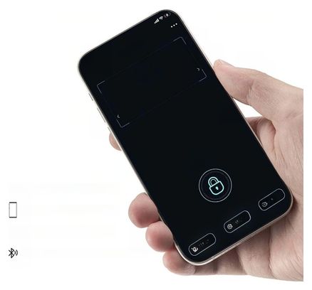 Antivol U connecté avec empreinte digitale et application ROCKBROS