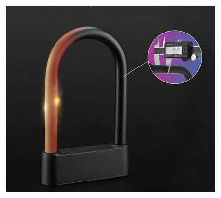Antivol U connecté avec empreinte digitale et application ROCKBROS