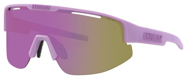 Bliz Matrix Matte Purple Goggles - Mirror Purple