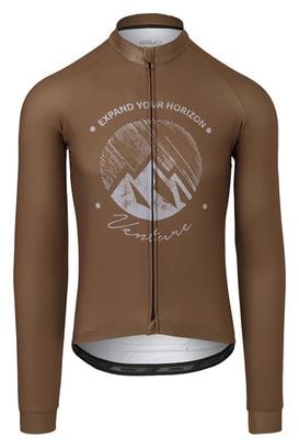 Langarm Trikot Venture Herren Braun