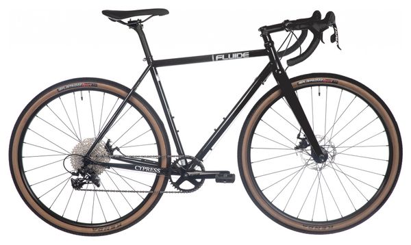 Gravel Bike Fluide Cypress Comp Sram Apex 11V 700mm Noir 2022