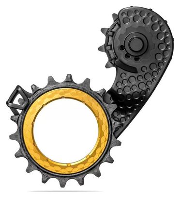 AbsoluteBlack Hollowcage Screed for Sram AXS e-Tap 12 S Gold