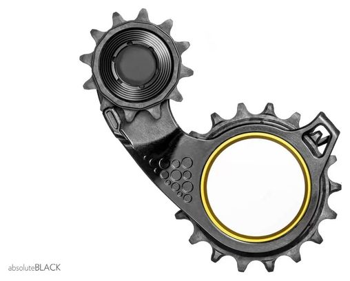 AbsoluteBlack Hollowcage Screed for Sram AXS e-Tap 12 S Gold