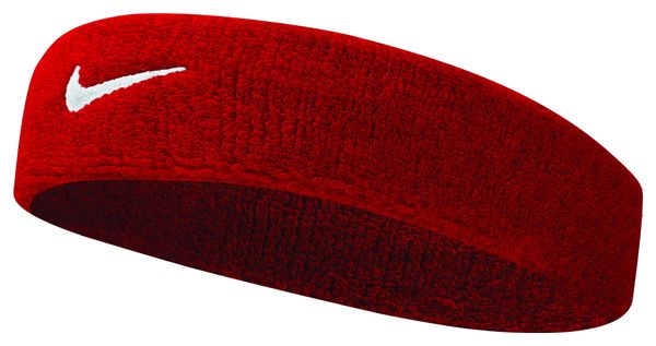 Bandeau éponge Nike Swoosh Rouge