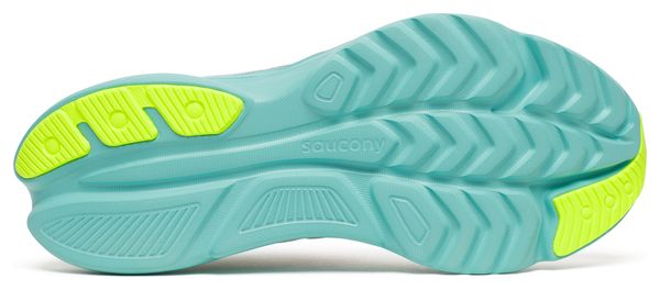 Chaussures Running Saucony Kinvara 16 Blanc/Bleu Femme