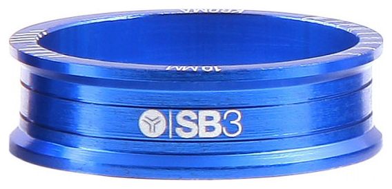 Set di 5 distanziali sterzo SB3 Kroma 1''1/8 blu