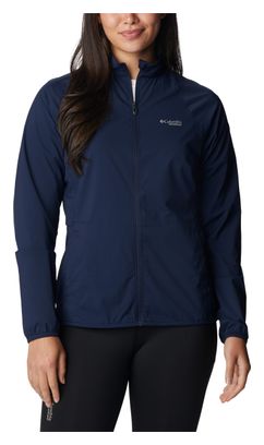 Columbia Endless Trail Wind Jacket Blue Donna
