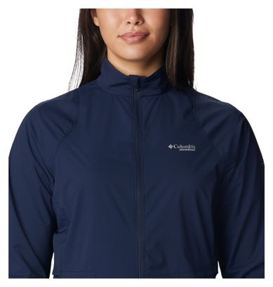 Columbia Endless Trail Wind Jacket Blue Donna