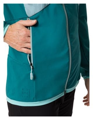 Women's long-sleeved jacket Vaude Brenva Blue/Green