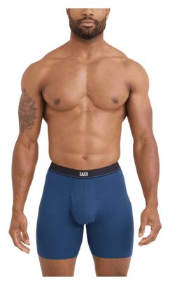 Saxx Essential Cotton Blue Men's Boxer Shorts