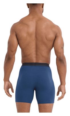 Saxx Essential Cotton Blue Men's Boxer Shorts
