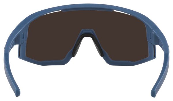 Gafas Bliz Fusion Pequeñas Azul Mate - Azul Hielo Espejo