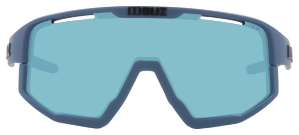 Gafas Bliz Fusion Pequeñas Azul Mate - Azul Hielo Espejo