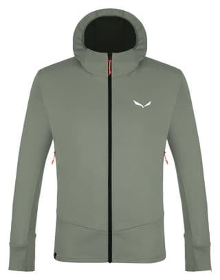 Men's Fleece Jacket Salewa Puez Polarlite Hoodie Grey