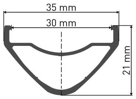 DT Swiss EX 511 Disc 29 '' Rim Black