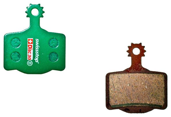 Paire de Plaquettes Organiques SwissStop Disc 30 C pour Magura MT / Campagnolo