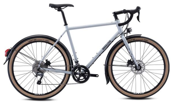 Gravel Bike Breezer Doppler Pro+ Shimano Tiagra 10V 650b White 2022