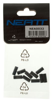 NEATT Embouts de gaine de frein (10 pieces) Noir