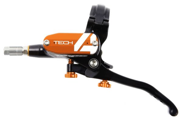 Levier Gauche Hope Tech 4 Noir et Orange