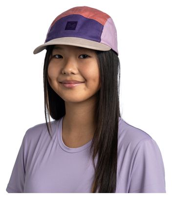 Cappellino Buff a 5 pannelli Go Purple per bambini
