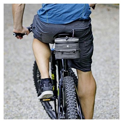Sacoche de Selle Contour Imperméable Klickfix Gris