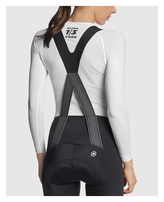 Maillot de Corps Femme Assos LS Skin Layer Blanc
