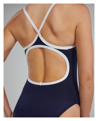 Maillot de bain Tyr Hexa Diamondfit Bleu/Blanc Femme