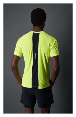 Champion Quick-Dry Reflecterende Korte Mouw Jersey Fluo Geel