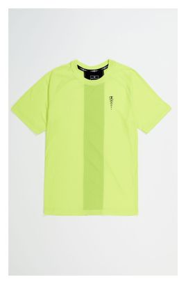 Champion Quick-Dry Reflecterende Korte Mouw Jersey Fluo Geel