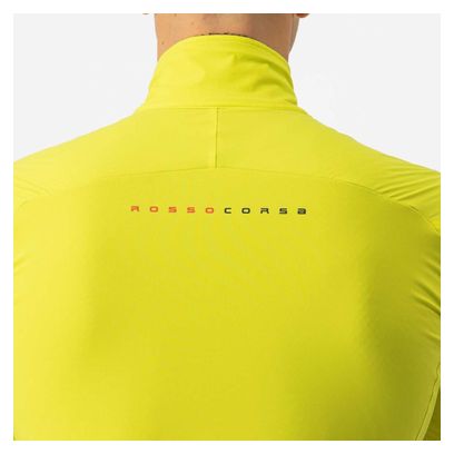 Castelli Alpha Flight Ros Giacca a manica lunga Giallo