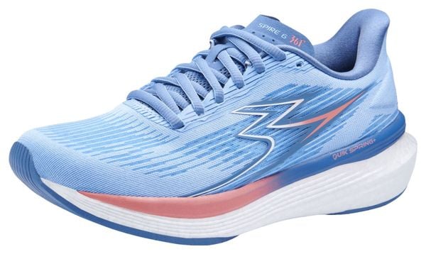 Chaussures de running 361-Spire 6 Silence Blue/Denim