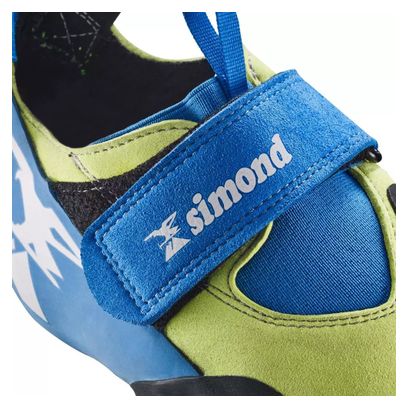 Scarpe da arrampicata Simond Edge Slipper Blu Giallo