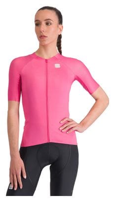 Maillot Manches Courtes Femme Sportful Matchy Rose