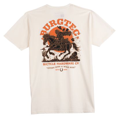 Burgtec Wild Ride White Short-Sleeve T-Shirt