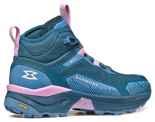 Garmont 9.81 Engage Mid Gore-Tex Women's Hiking Shoes Blue/Rose